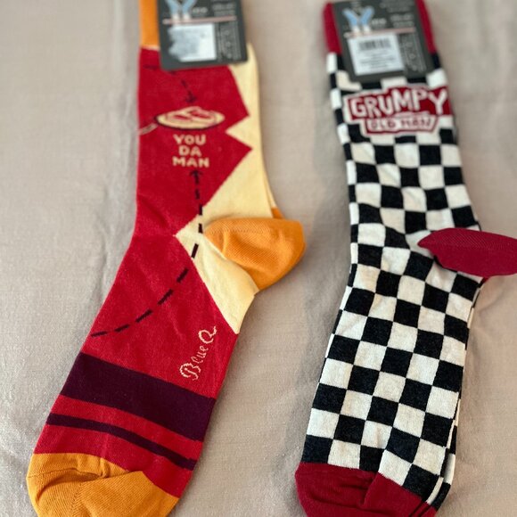 4 pairs of fancy designs socks – New - Picture 1 of 4